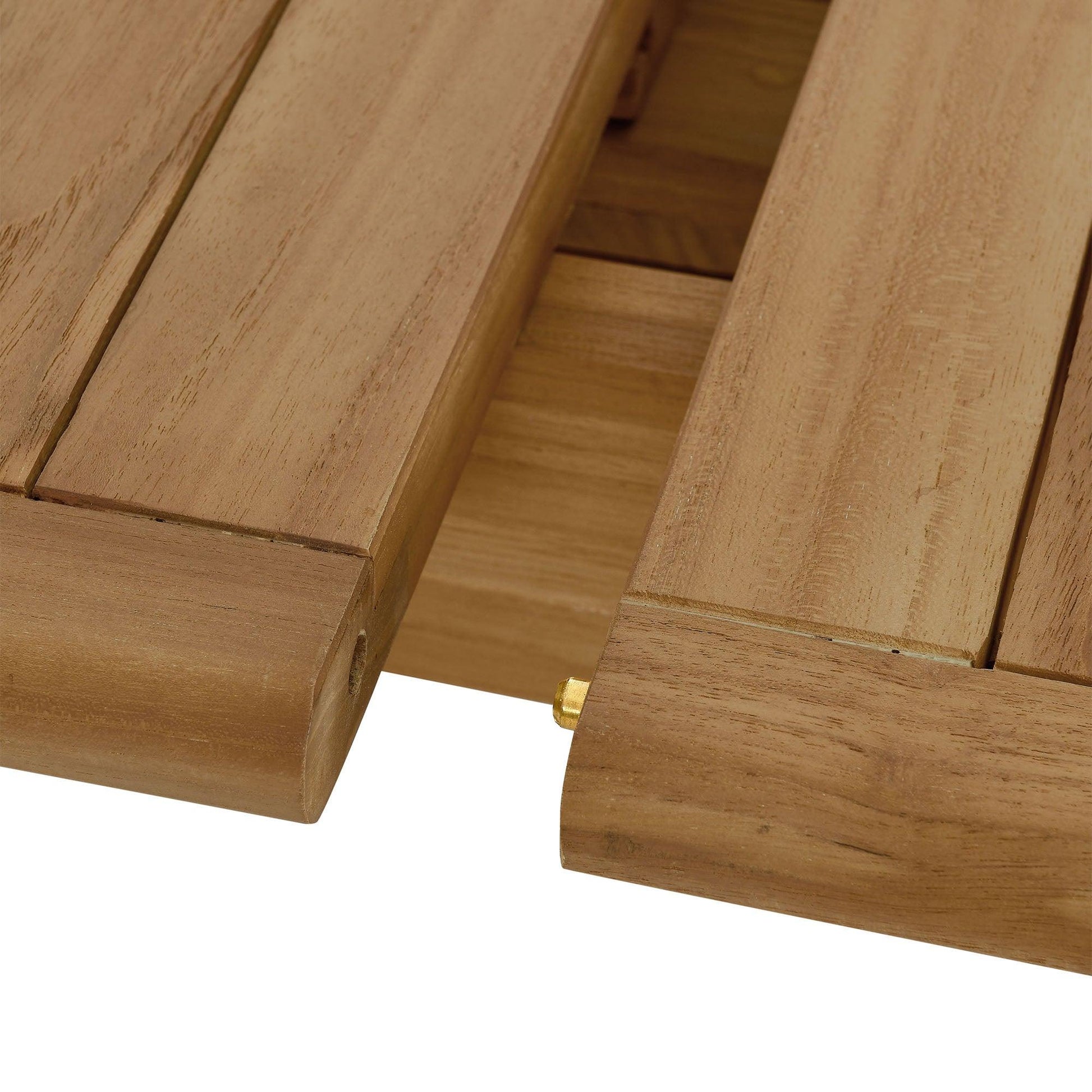 Vienna Outdoor Patio Teak Wood Extendable Dining Table by Modway FredCo