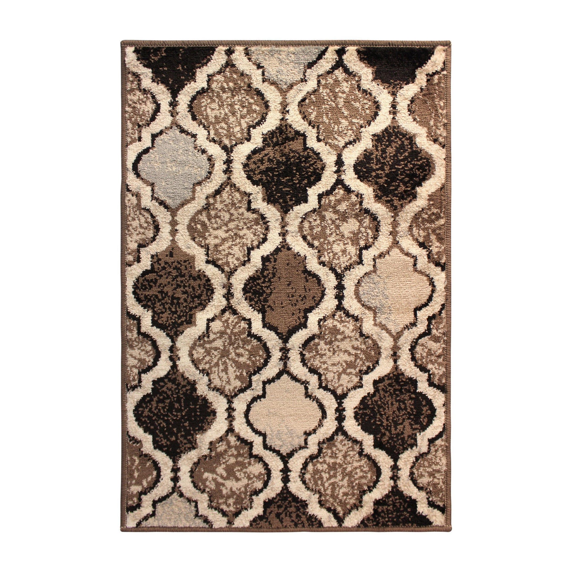 Viking Contemporary Geometric Trellis Rug FredCo