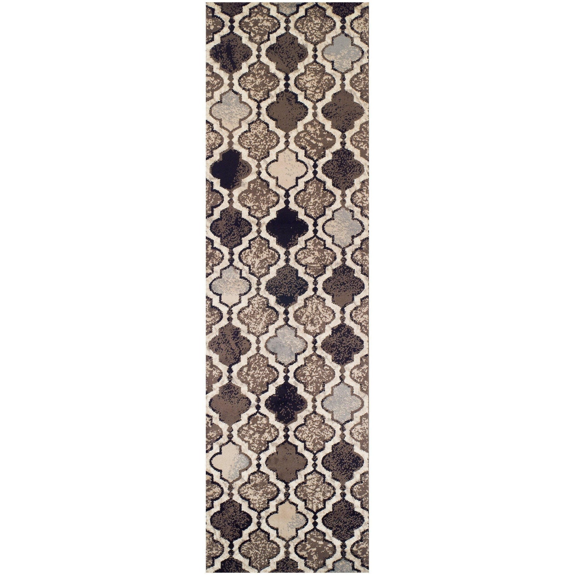 Viking Contemporary Geometric Trellis Rug FredCo