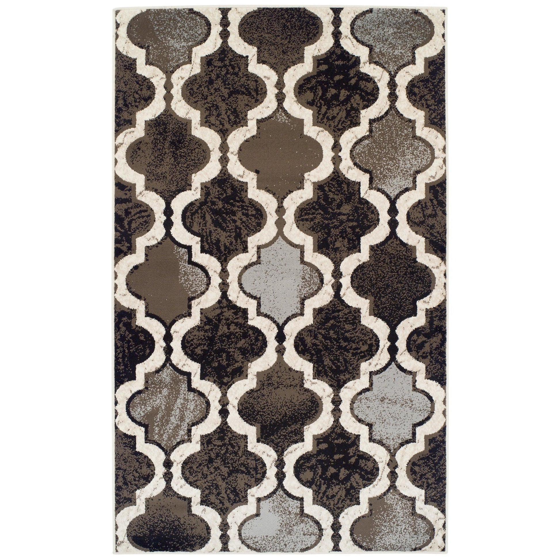 Viking Contemporary Geometric Trellis Rug FredCo