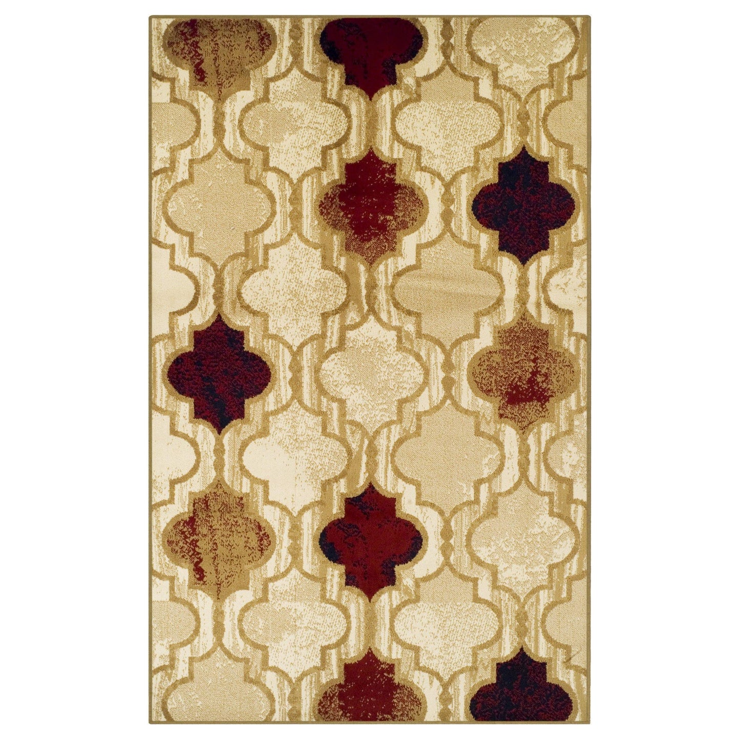 Viking Contemporary Geometric Trellis Rug FredCo