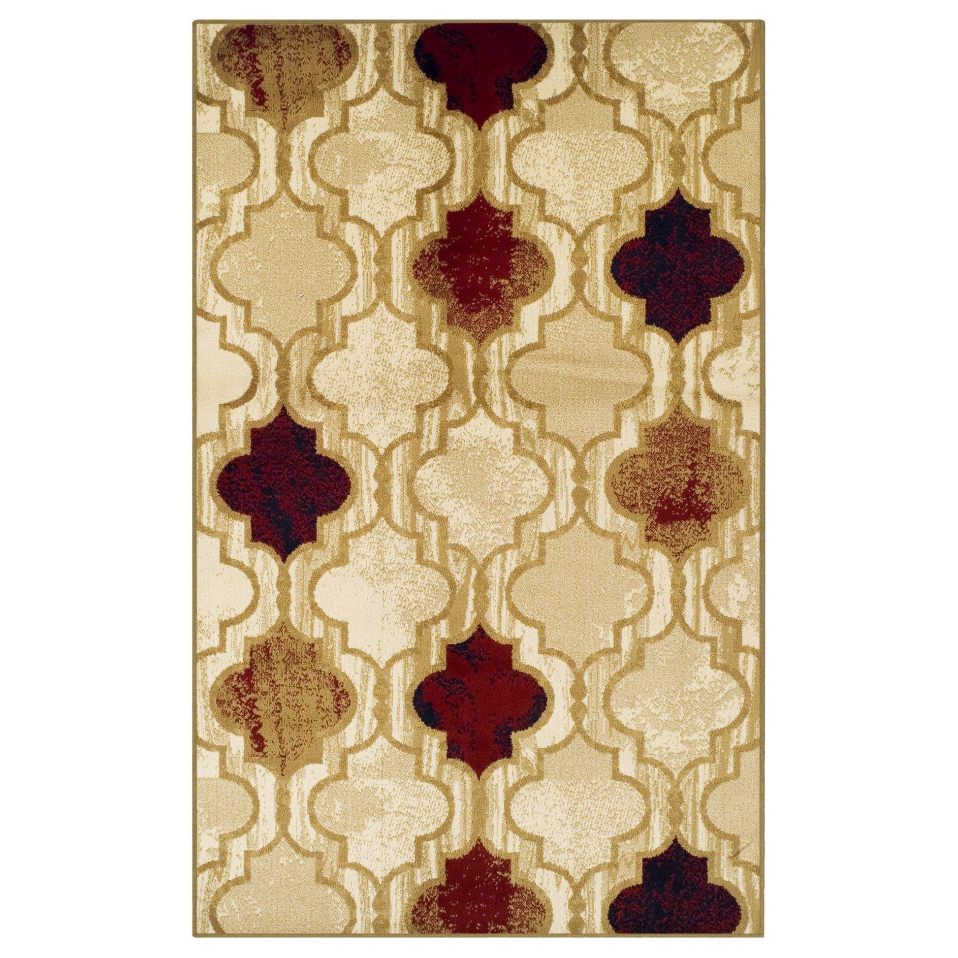 Viking Contemporary Geometric Trellis Rug FredCo