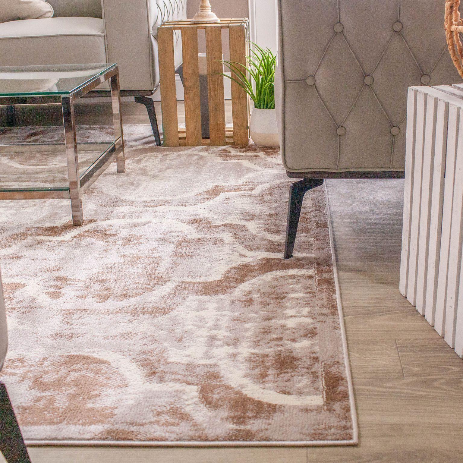 Viking Contemporary Geometric Trellis Rug FredCo