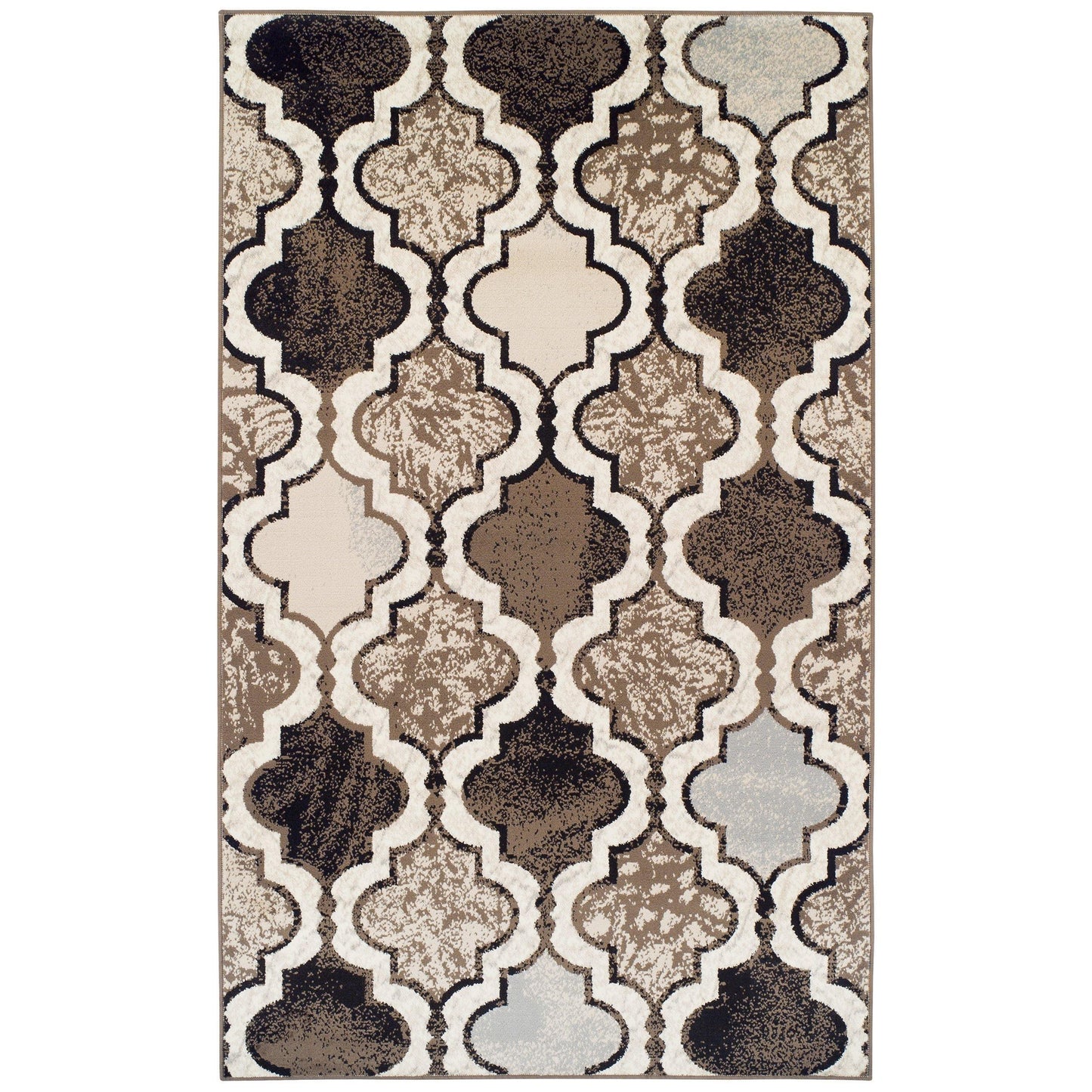 Viking Contemporary Geometric Trellis Rug FredCo