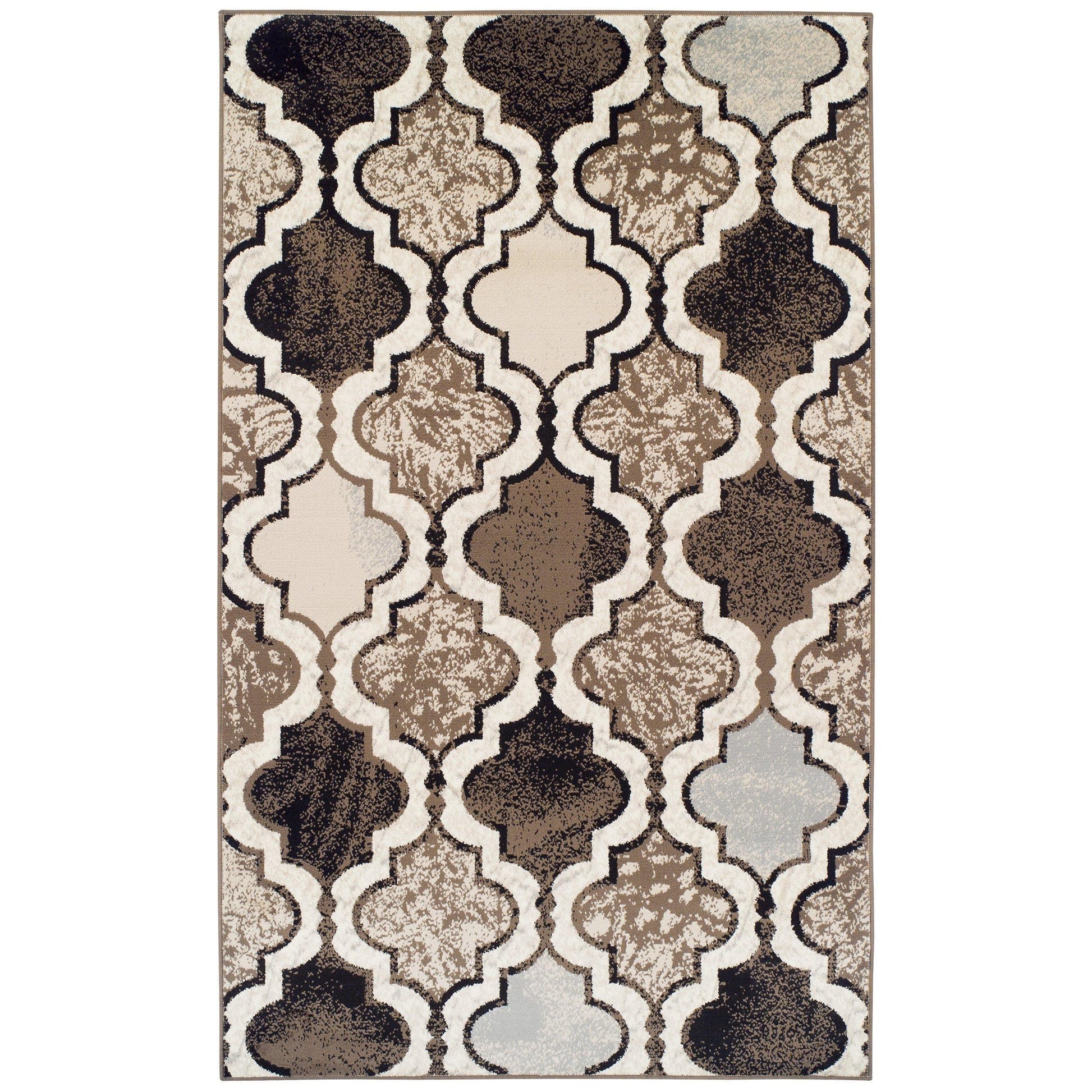 Viking Contemporary Geometric Trellis Rug FredCo