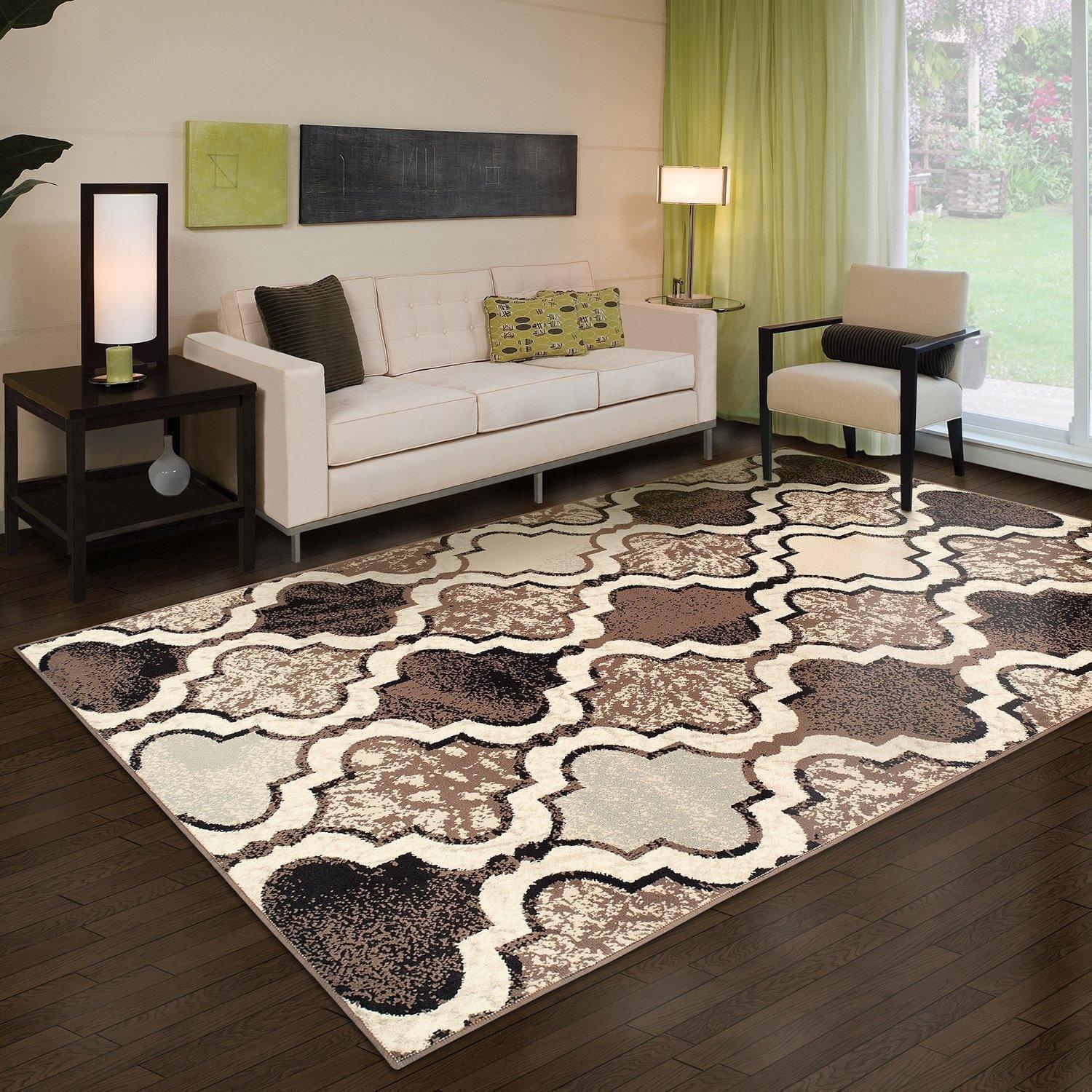Viking Contemporary Geometric Trellis Rug FredCo