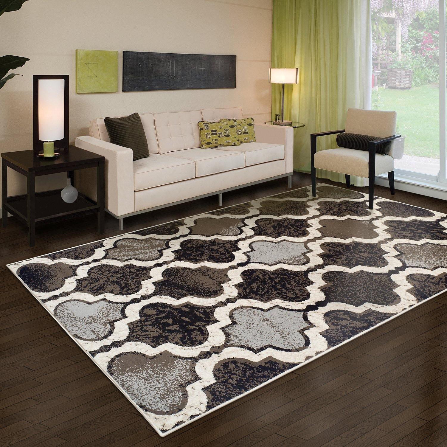 Viking Contemporary Geometric Trellis Rug FredCo