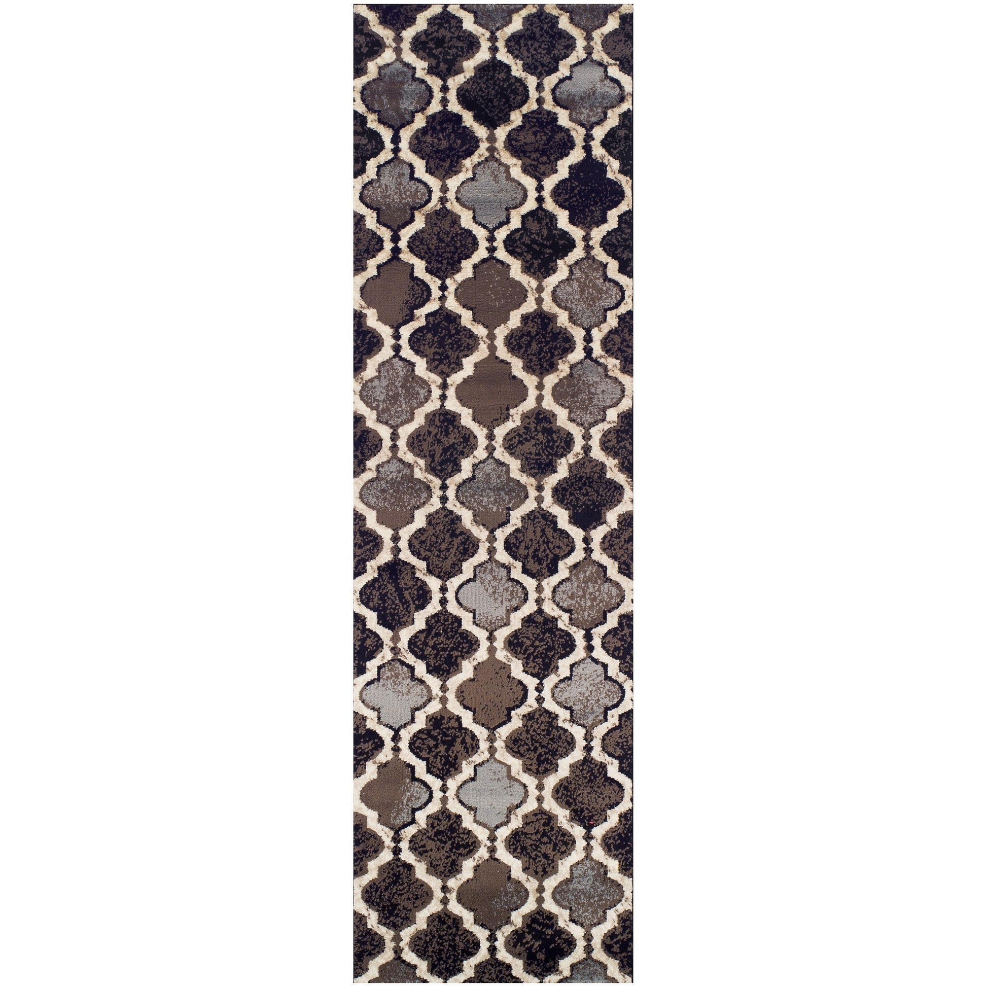 Viking Contemporary Geometric Trellis Rug FredCo
