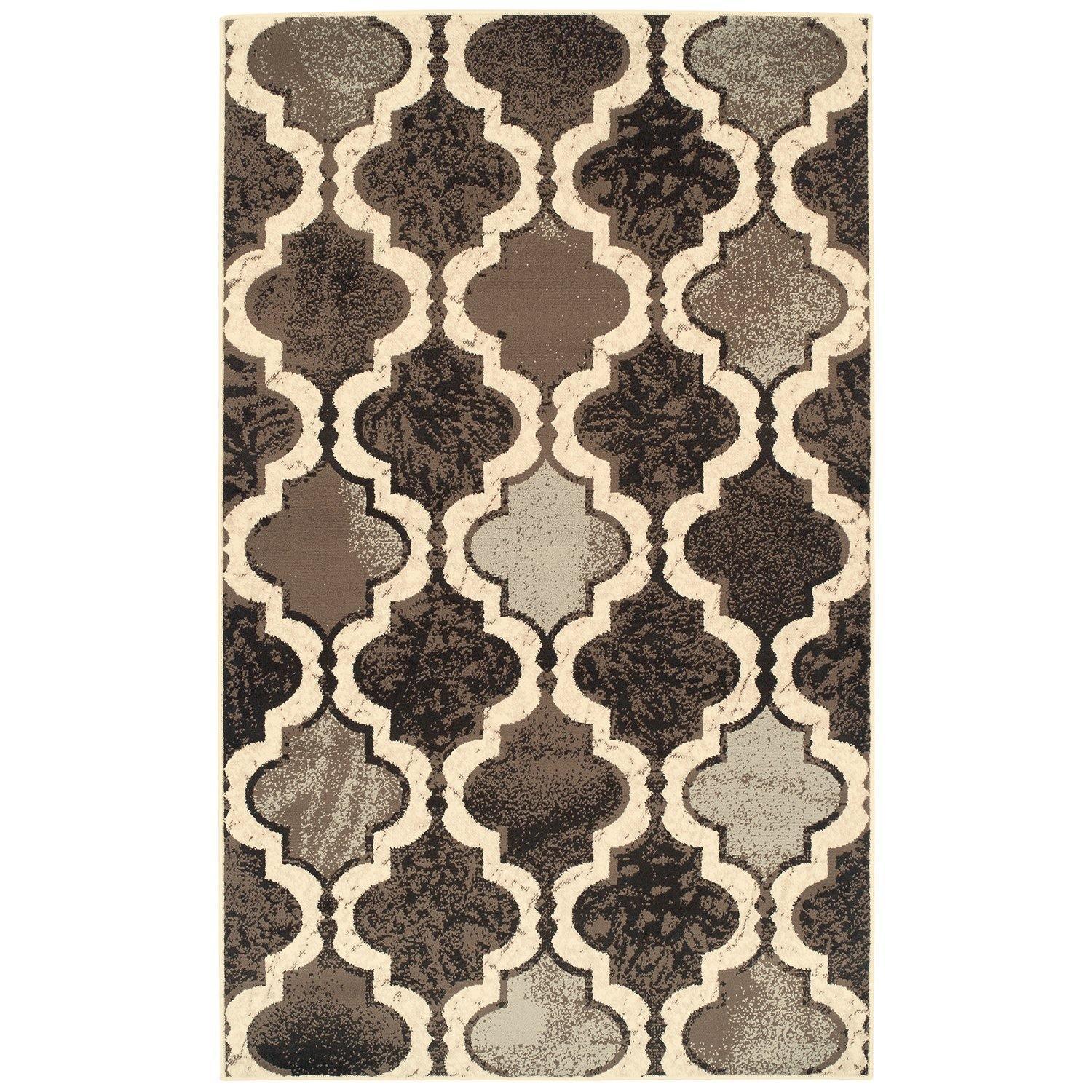 Viking Contemporary Geometric Trellis Rug FredCo