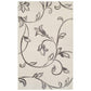 Vine Modern Floral Filigree Pattern Rug FredCo