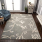 Vine Modern Floral Filigree Pattern Rug FredCo