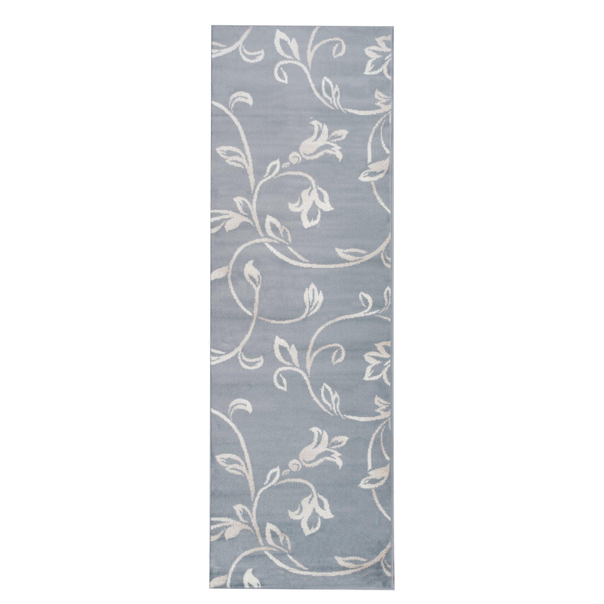 Vine Modern Floral Filigree Pattern Rug FredCo