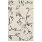 Vine Modern Floral Filigree Pattern Rug FredCo