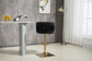 Vintage Bar Stools with Back and Footrest Counter Height, 2 Piece Set FredCo