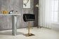 Vintage Bar Stools with Back and Footrest Counter Height, 2 Piece Set FredCo