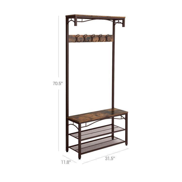 Vintage Entryway Coat Stand FredCo