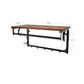 Vintage Floating Coat Shelves FredCo