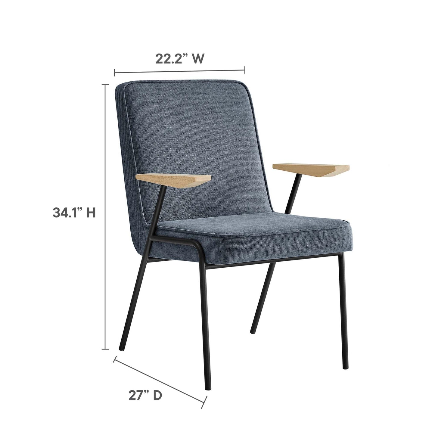 Vista Dining Armchair by Modway FredCo