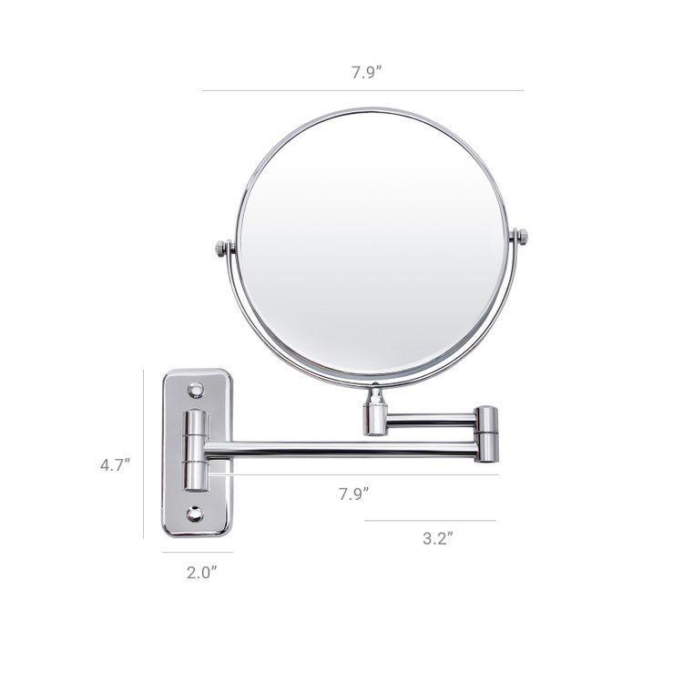Wall Mount Makeup Mirror FredCo