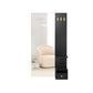 Wall-Mounted Full Length Mirror with Storage Ink Black FredCo