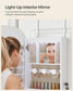 Wall Mounted Jewelry Organizer with Mirror FredCo