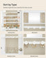 Wall Mounted Jewelry Organizer with Mirror FredCo