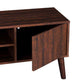 Walnut Retro TV Stand FredCo