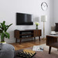 Walnut Retro TV Stand FredCo