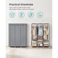 Wardrobe Closet Organizer with Cover FredCo