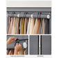Wardrobe Closet Organizer with Cover FredCo