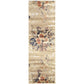 Washed Floral Transitional French Design Distressed Rug FredCo