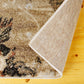 Washed Floral Transitional French Design Distressed Rug FredCo