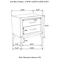 Watson Bedroom Set Grey Oak and Black Coaster Queen 4 Piece FredCo
