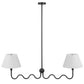 Wave Squiggle 2-Arm Pendant Light by Modway FredCo