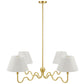 Wave Squiggle 4-Arm Pendant Light by Modway FredCo