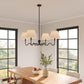 Wave Squiggle 4-Arm Pendant Light by Modway FredCo