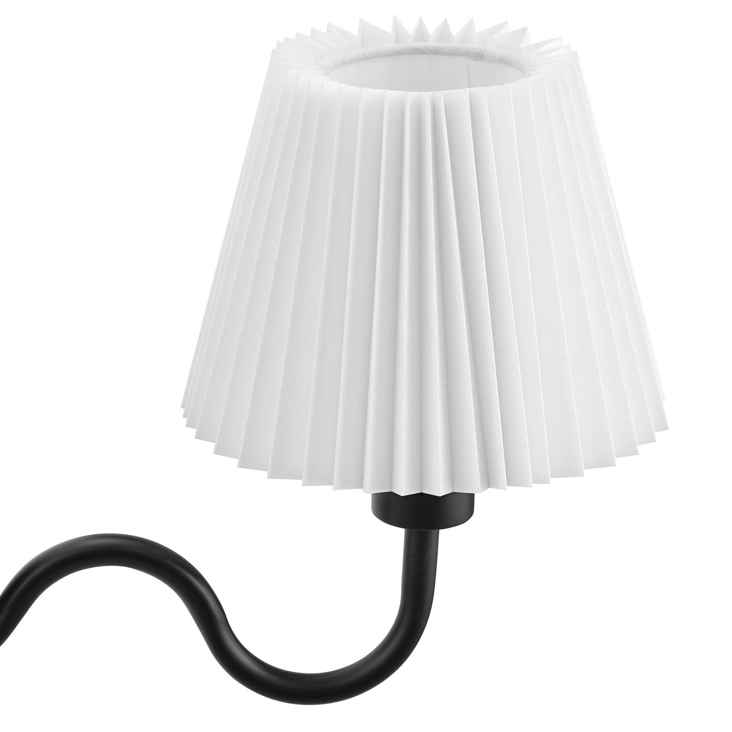 Wave Squiggle Arm Wall Sconce by Modway FredCo