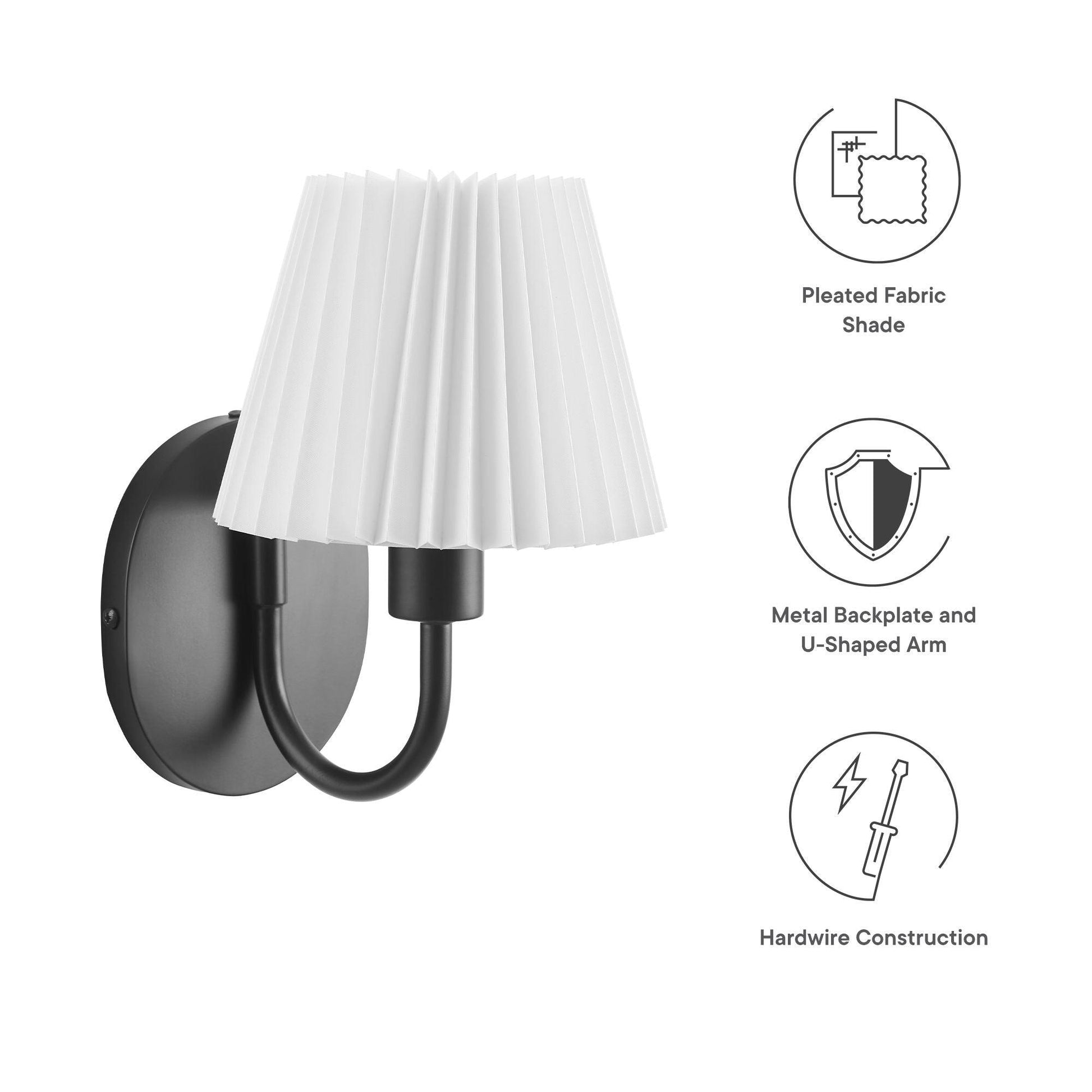 Wave Wall Sconce by Modway FredCo