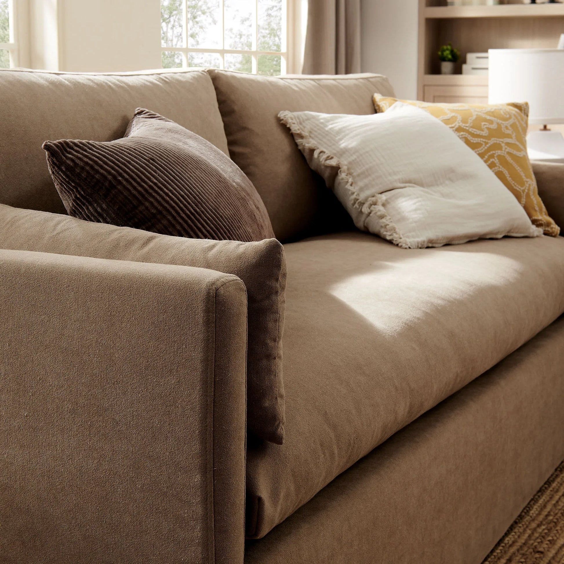 Wellfleet 85" Slipcovered Fabric Sofa by Modway EEI-7260 FredCo