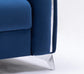 Wenona Blue Velvet Chair FredCo