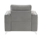Wenona Gray Velvet Chair FredCo