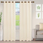 Westview Geometric Diamond Trellis Jacquard Grommet Curtain Panel Set FredCo