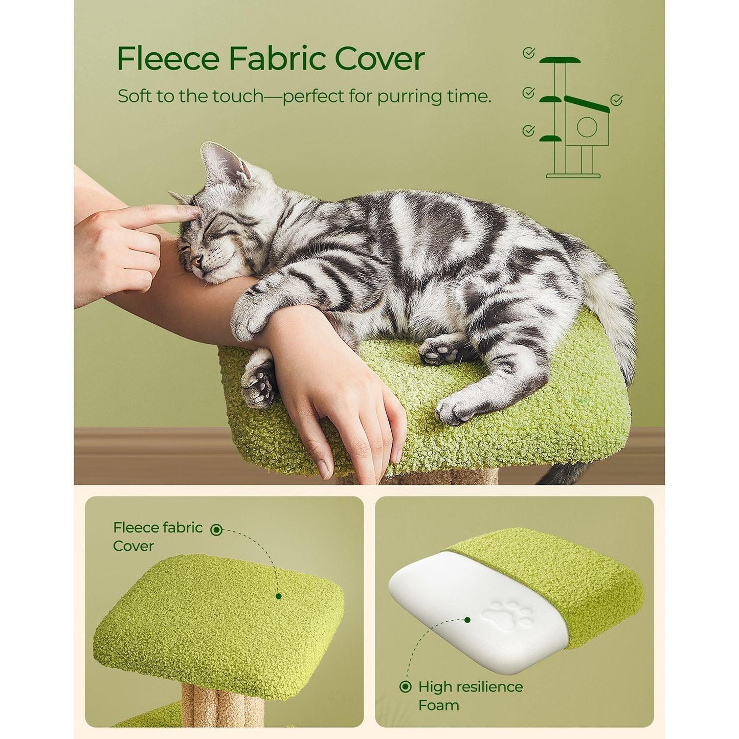 WhimsyWonders Cat Tree FredCo