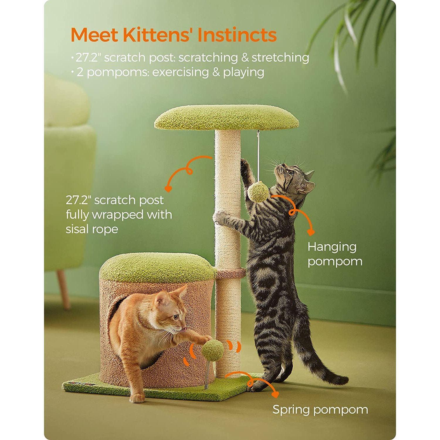 WhimsyWonders Cat Tree House FredCo