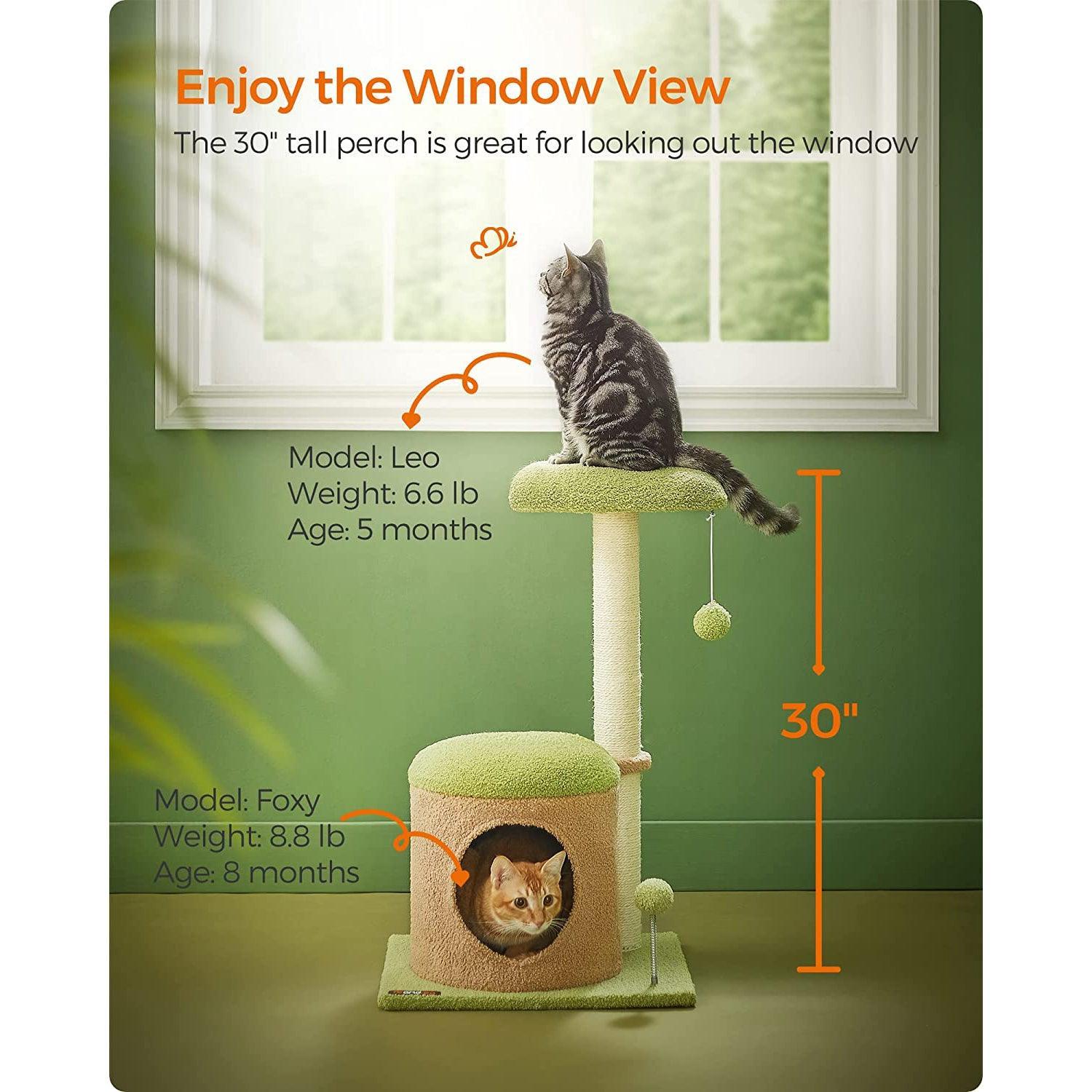 WhimsyWonders Cat Tree House FredCo