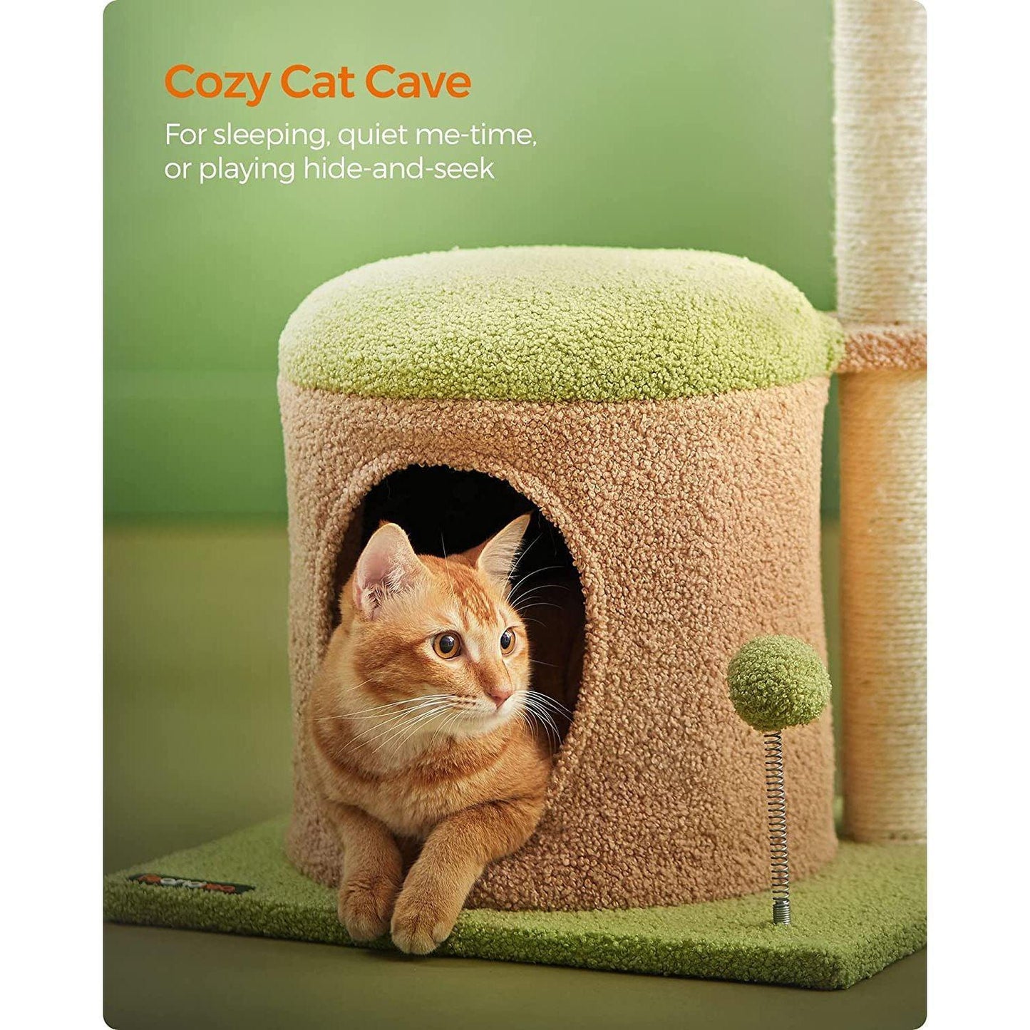 WhimsyWonders Cat Tree House FredCo