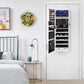 White Hanging Jewelry Armoire FredCo