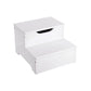 White Kids Step Stool FredCo
