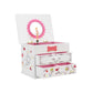 White Music Jewelry Box FredCo