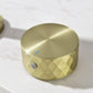 Widespread Bathroom Faucet Brushed Gold, 10 inch height FredCo